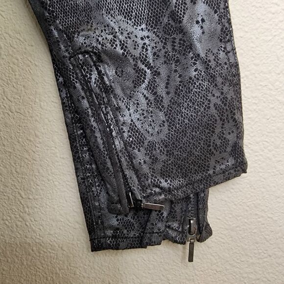 Buffalo Jeans NWT Jules Skinny Mid Rise Lace Print Skinny Pants Size 28 - Picture 5 of 6